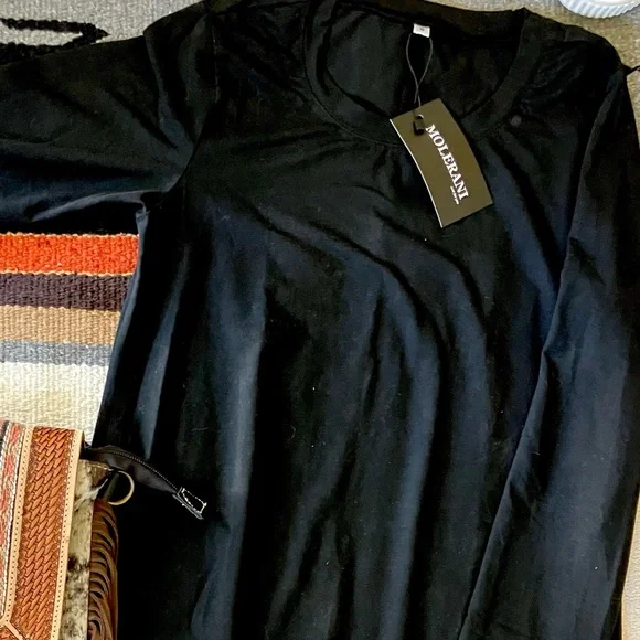 Molerani | Dresses | Long Sleeve Tshirt Dress Nwt | Poshmark